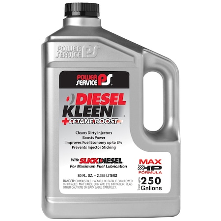 Power Service Diesel Kleen and Cetane Boost, 80Oz 308006